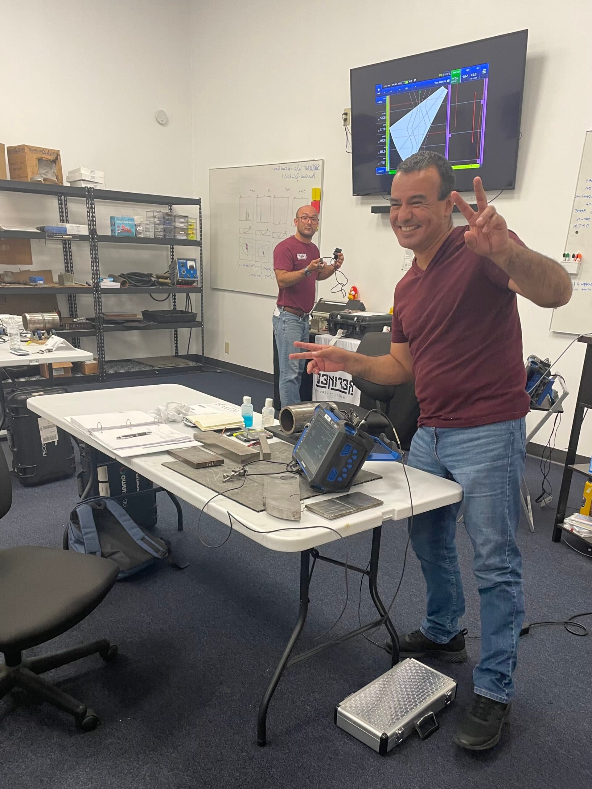 Students in training